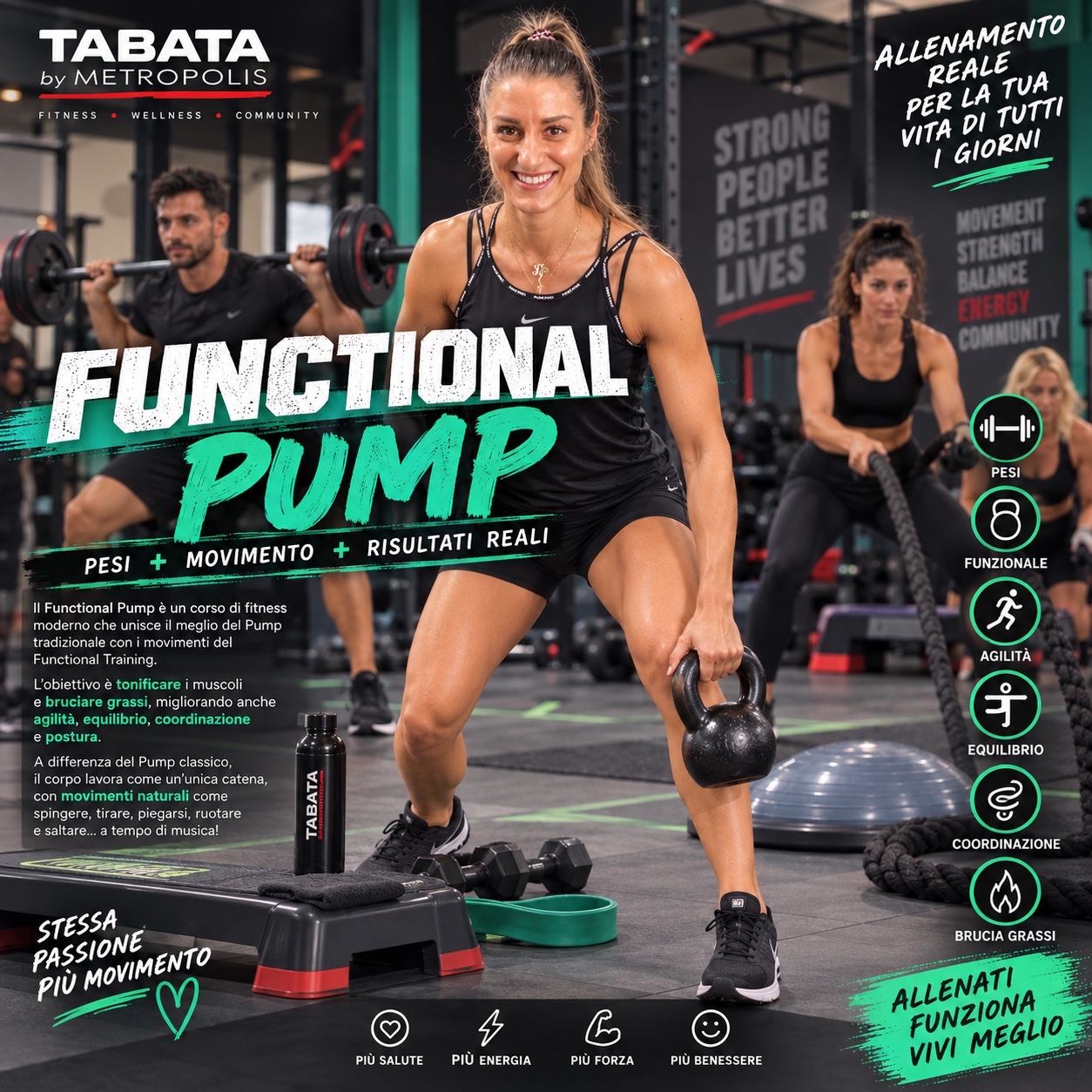 Functional Pump con Sara